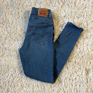 Levi’s high rise skinny jeans